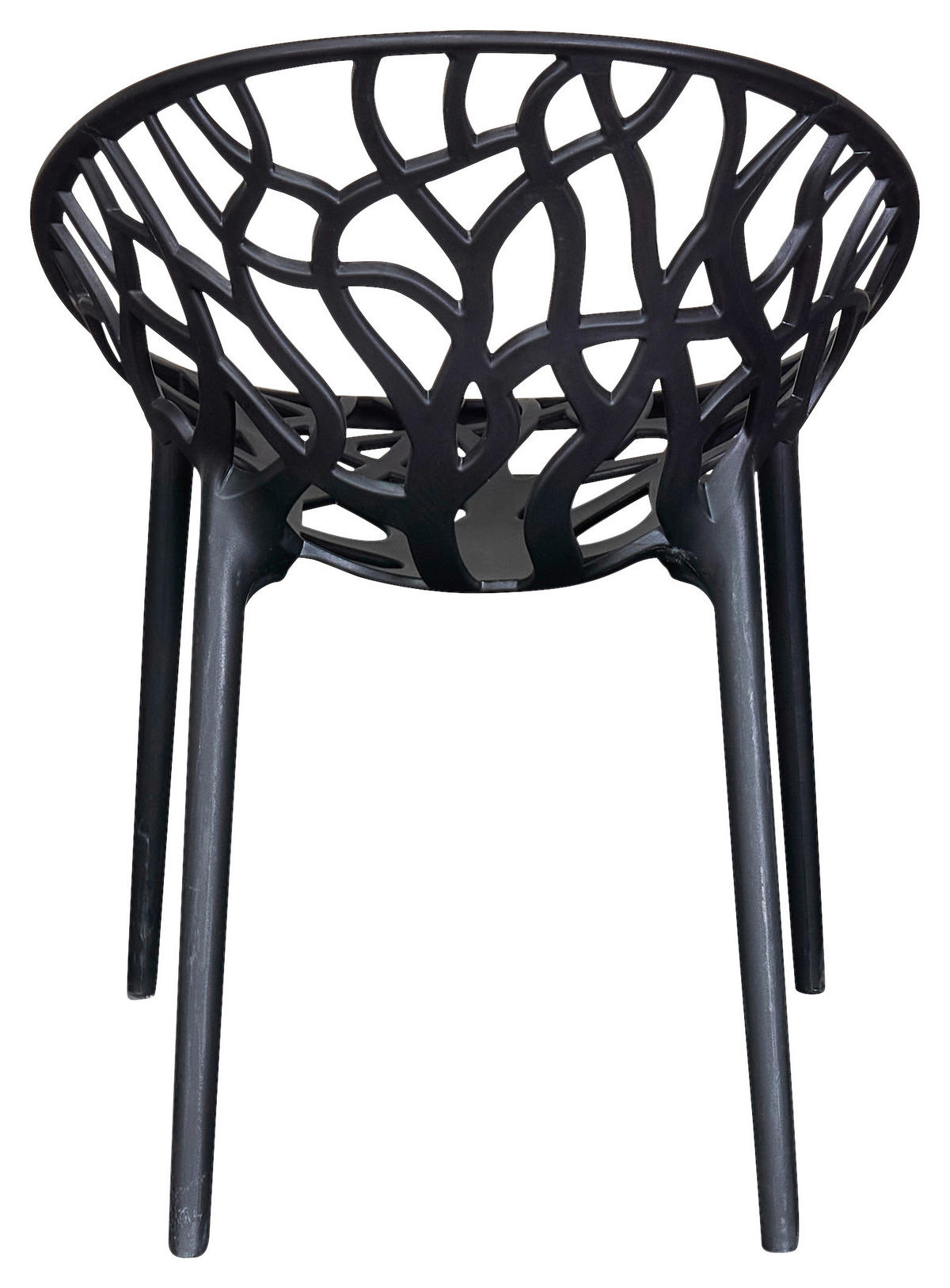 STAPELSTUHL Schwarz  - Schwarz, Design, Kunststoff (60,5/79/58cm) - Ambia Garden