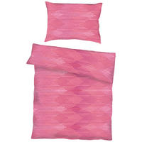 BETTWÄSCHE Makosatin 140/200 cm  - Pink, KONVENTIONELL, Textil (140/200cm) - Kaeppel
