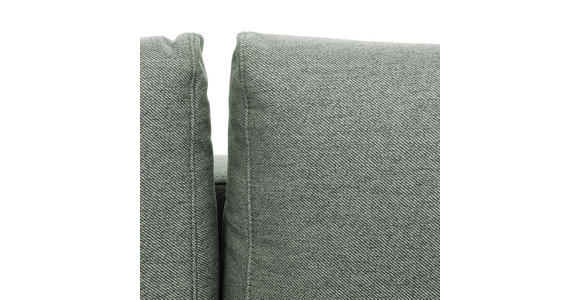 ECKSOFA in Flachgewebe Salbeigrün - Salbeigrün/Eiche Wotan, KONVENTIONELL, Holz/Textil (255/157cm) - Carryhome