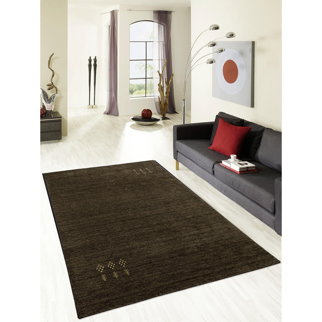 Thumbnail - Cazaris Wollteppich Katalog 01/2021 Indien, Braun, Dunkelbraun, Hellbraun, Textil, orientalisch, rechteckig, 40x60 cm, f...