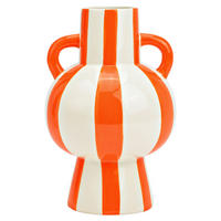 VASE  - Orange, Basics, Keramik (15/24/15cm)