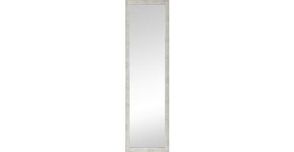 WANDSPIEGEL 36/126/2,5 cm    in rechteckig  - Silberfarben, Design, Glas/Holzwerkstoff (36/126/2,5cm) - Carryhome
