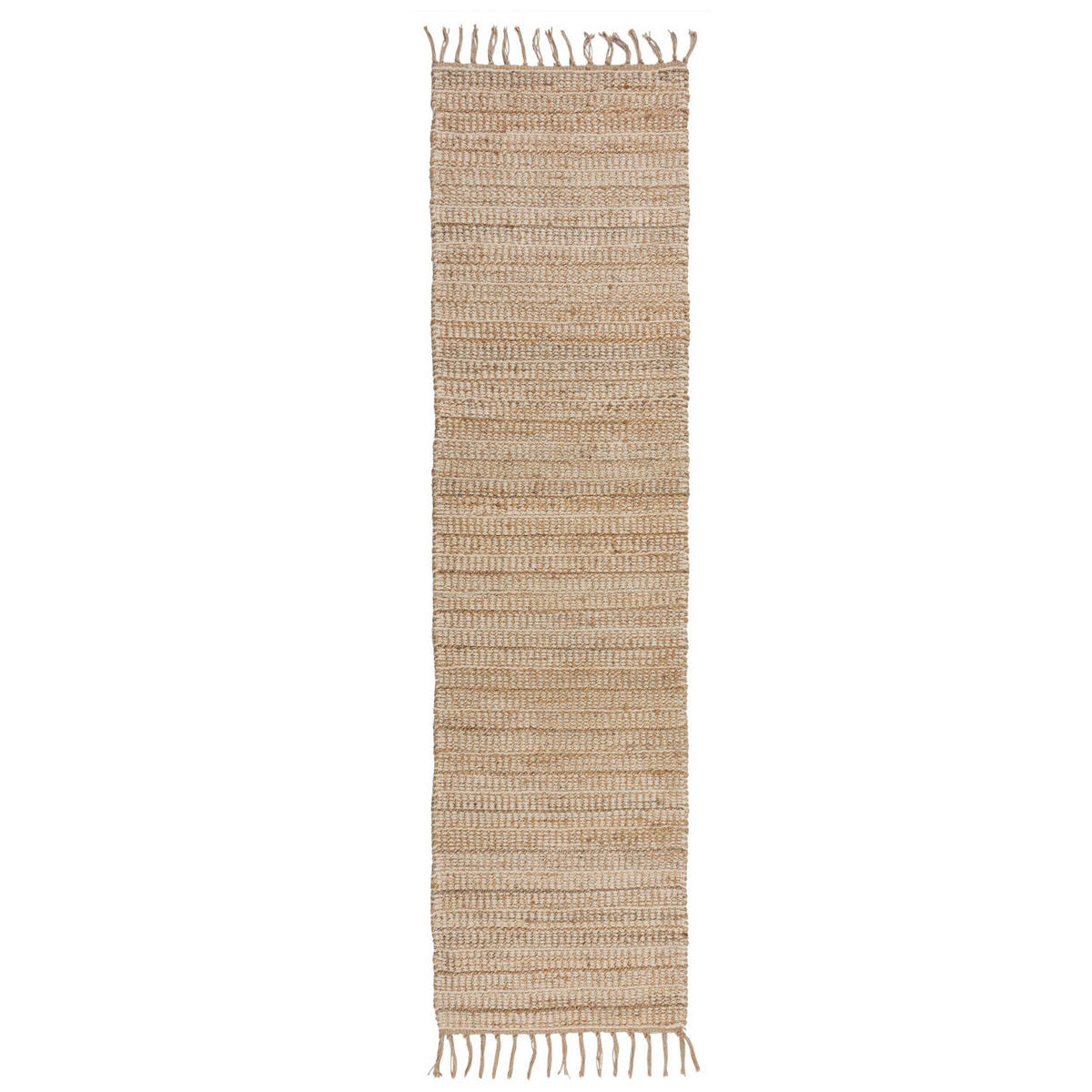 LÄUFER 60/230 cm Clio Jute Naturfarben  - Naturfarben, KONVENTIONELL, Textil (60/230cm)