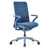DREHSTUHL Flachgewebe Blau  - Blau, MODERN, Kunststoff/Textil (63/111/67cm) - MID.YOU