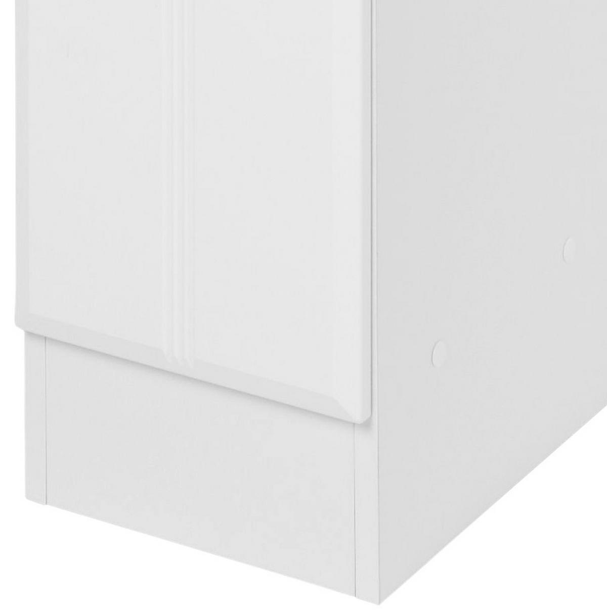 UNTERSCHRANK in   - Chromfarben/Weiss, Konventionell, Holzwerkstoff/Kunststoff (25/84/35cm) - Held