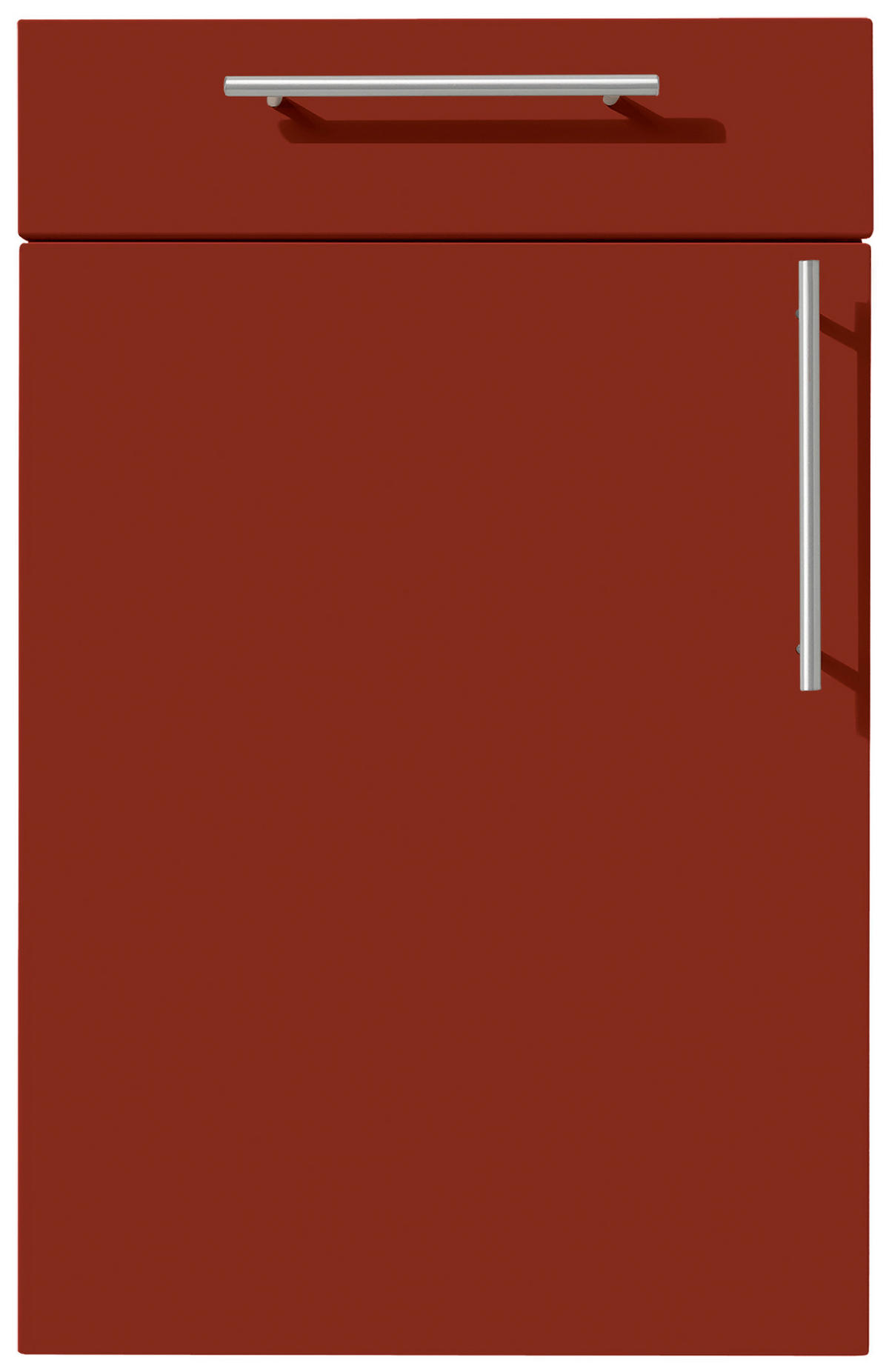 EINBAUKÜCHE BEATE  - Currygelb, Design, Holzwerkstoff - Novel