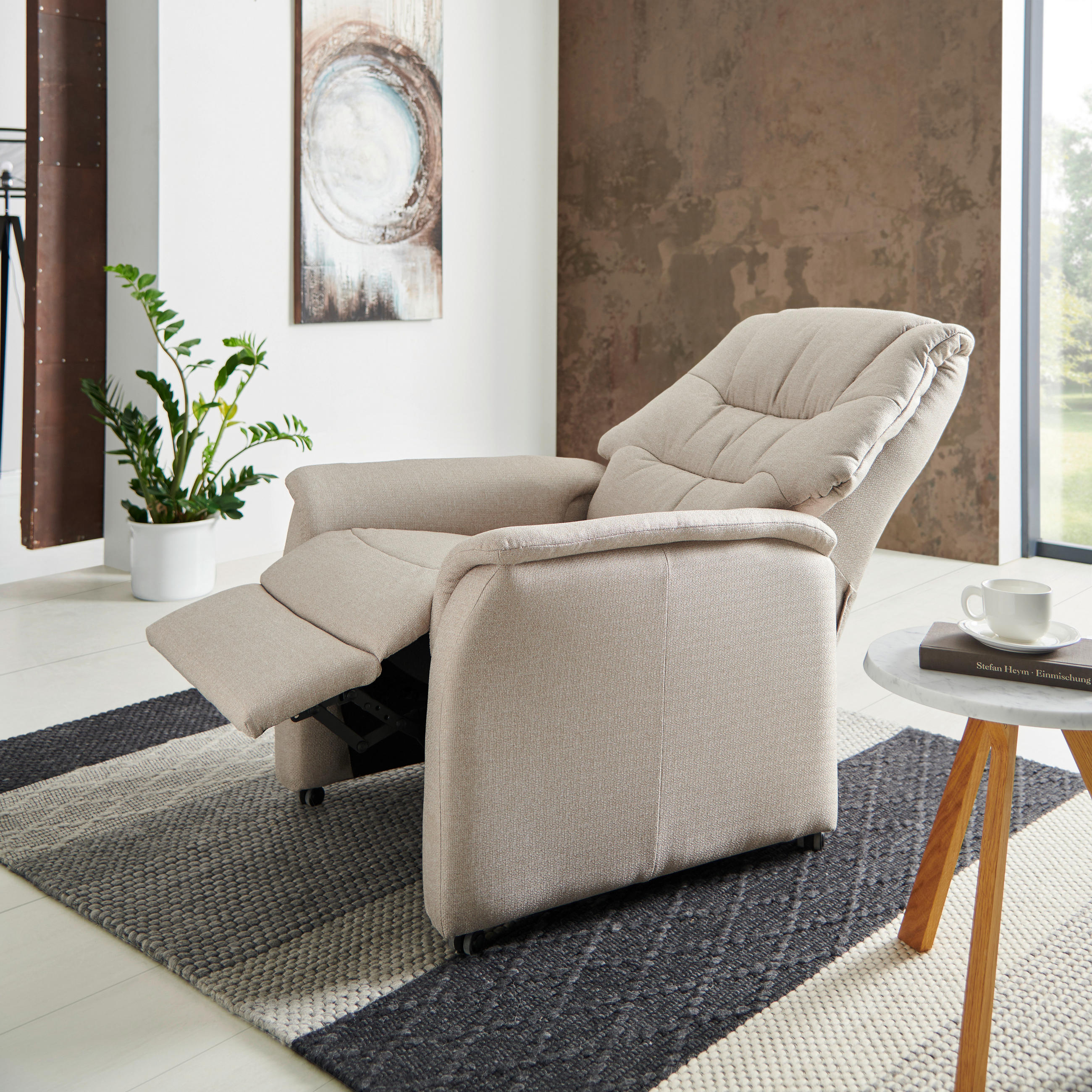 Thumbnail - Welnova Fernsehsessel, Terracotta, Textil, 85x107x84 cm, Relaxfunktion, Wohnzimmer, Sessel, Fernsehsessel