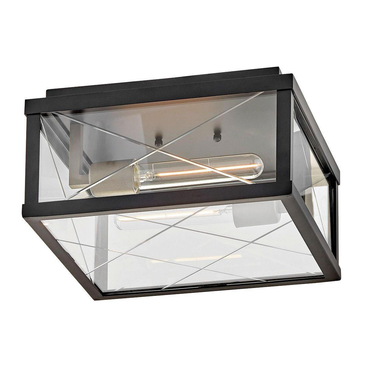 HÄNGELEUCHTE Hinkley 15,9/30,5/30,5 cm  - Schwarz, Design, Glas/Metall (15,9/30,5/30,5cm) - Elstead Lighting