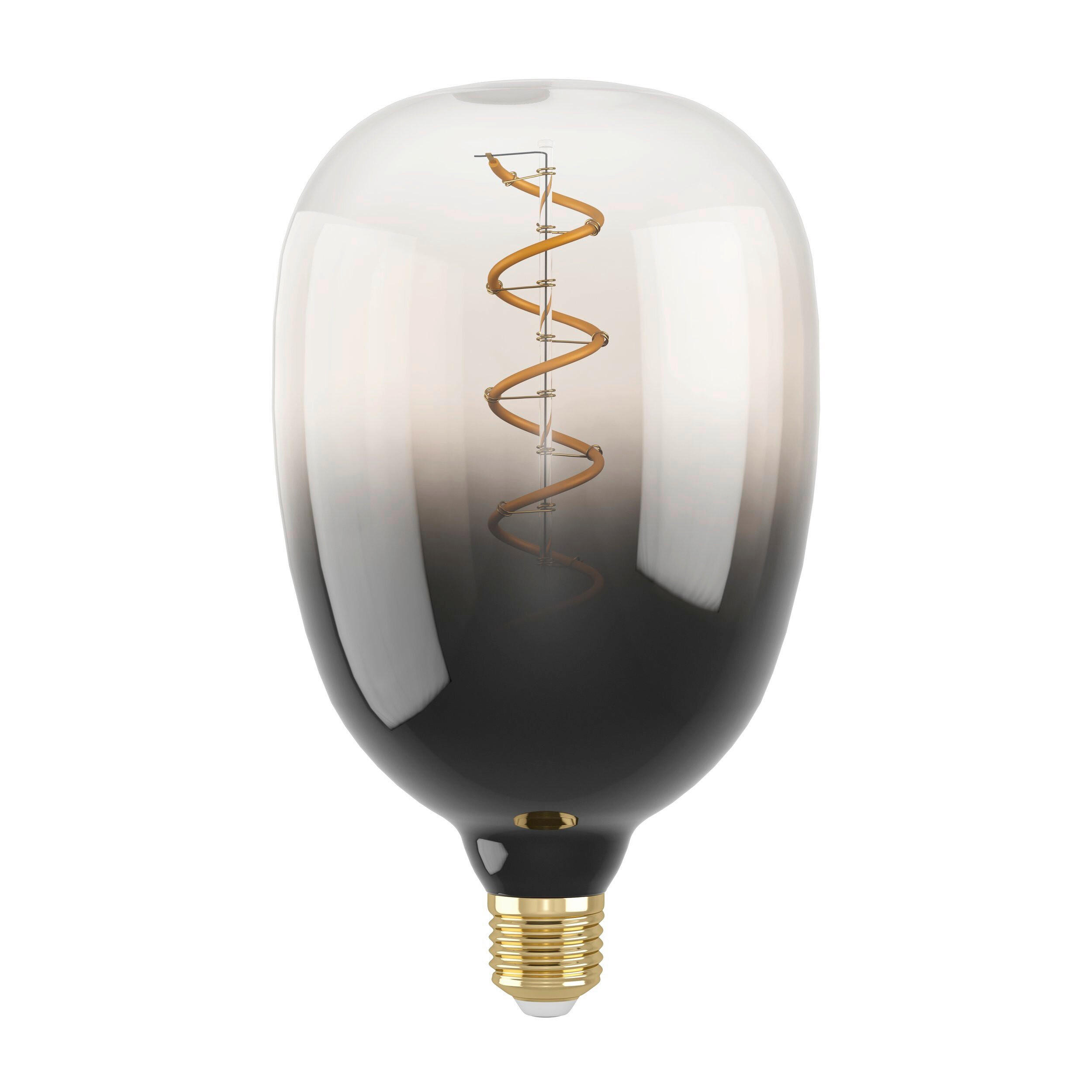 DEKORATIV LJUSKÄLLA E27 4 W   - grå, Basics, glas (12/21cm) - Eglo