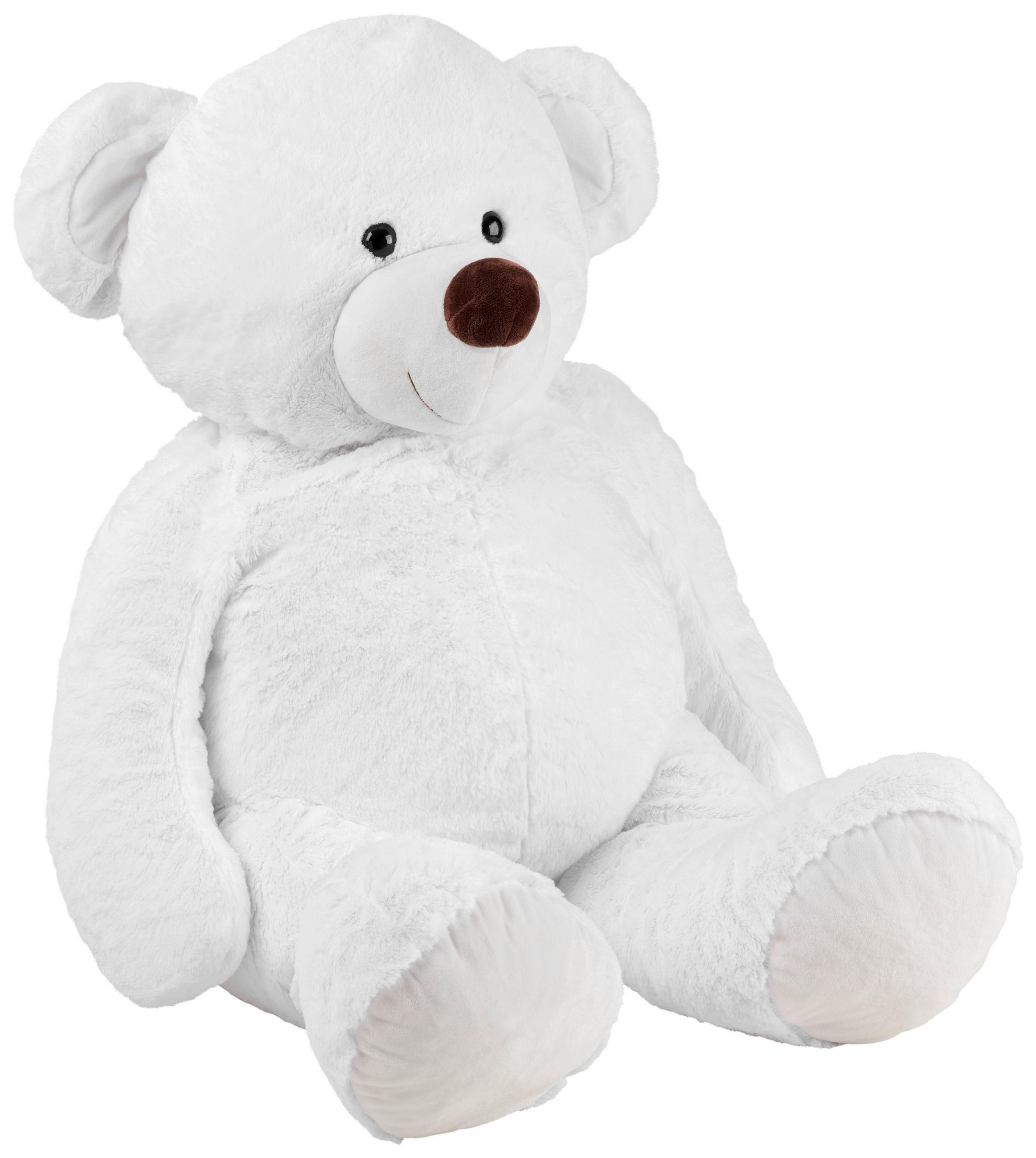 PLÜSCHTIER 70 cm  - Weiß, Basics, Kunststoff/Textil (70cm) - My Baby Lou