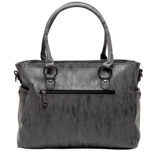 PREVIJALNA TORBA  Little Company  30/40/12 cm         antracit  - antracit, Trend, umetna masa/tekstil (30/40/12cm)