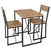 MATBORD i trämaterial 72,8/52,7/84,7 cm   - honungsek/svart, Design, metall/trämaterial (72,8/52,7/84,7cm) - MID.YOU