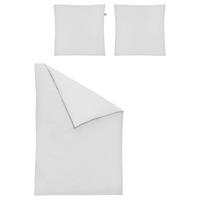 BETTWÄSCHE Biber 155/200 cm  - Grau, KONVENTIONELL, Textil (155/200cm) - Irisette