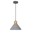 PENDELLEUCHTE 22/122,5 cm   - Dunkelgrau/Naturfarben, Natur, Holz/Stein (22/122,5cm) - Ledvance
