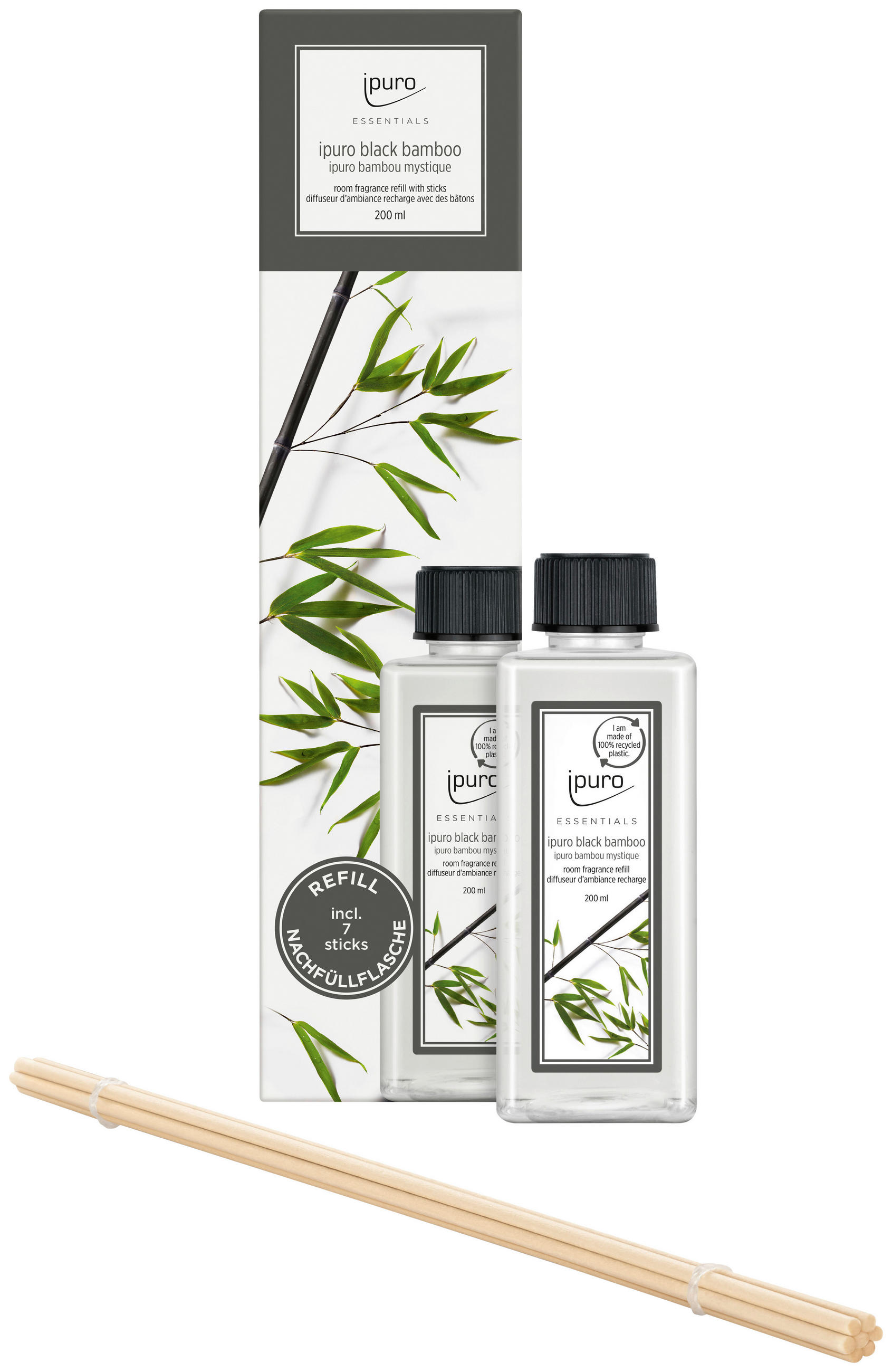 RAUMDUFT-NACHFÜLLUNG 200 ml   - Basics, Kunststoff (200ml) - Ipuro