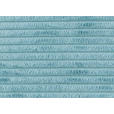 ECKSOFA Türkis Cord  - Türkis/Schwarz, KONVENTIONELL, Kunststoff/Textil (241/138cm) - Carryhome