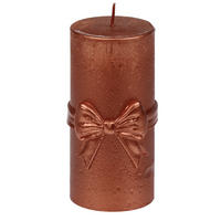 KERZE - Braun, Basics, Paraffin (5,8/12,0cm)