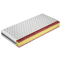KALTSCHAUMMATRATZE 120/200 cm Höhe ca. 26 cm  - Textil (120/200cm)