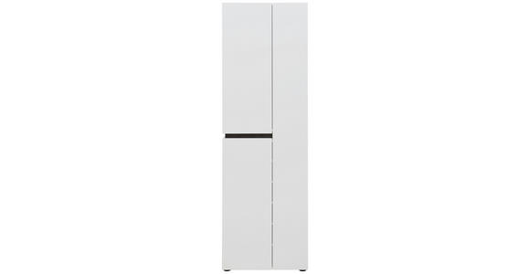 GARDEROBENSCHRANK  in  - Anthrazit/Weiß, Design, Holzwerkstoff (60,5/190/42,6cm) - Voleo