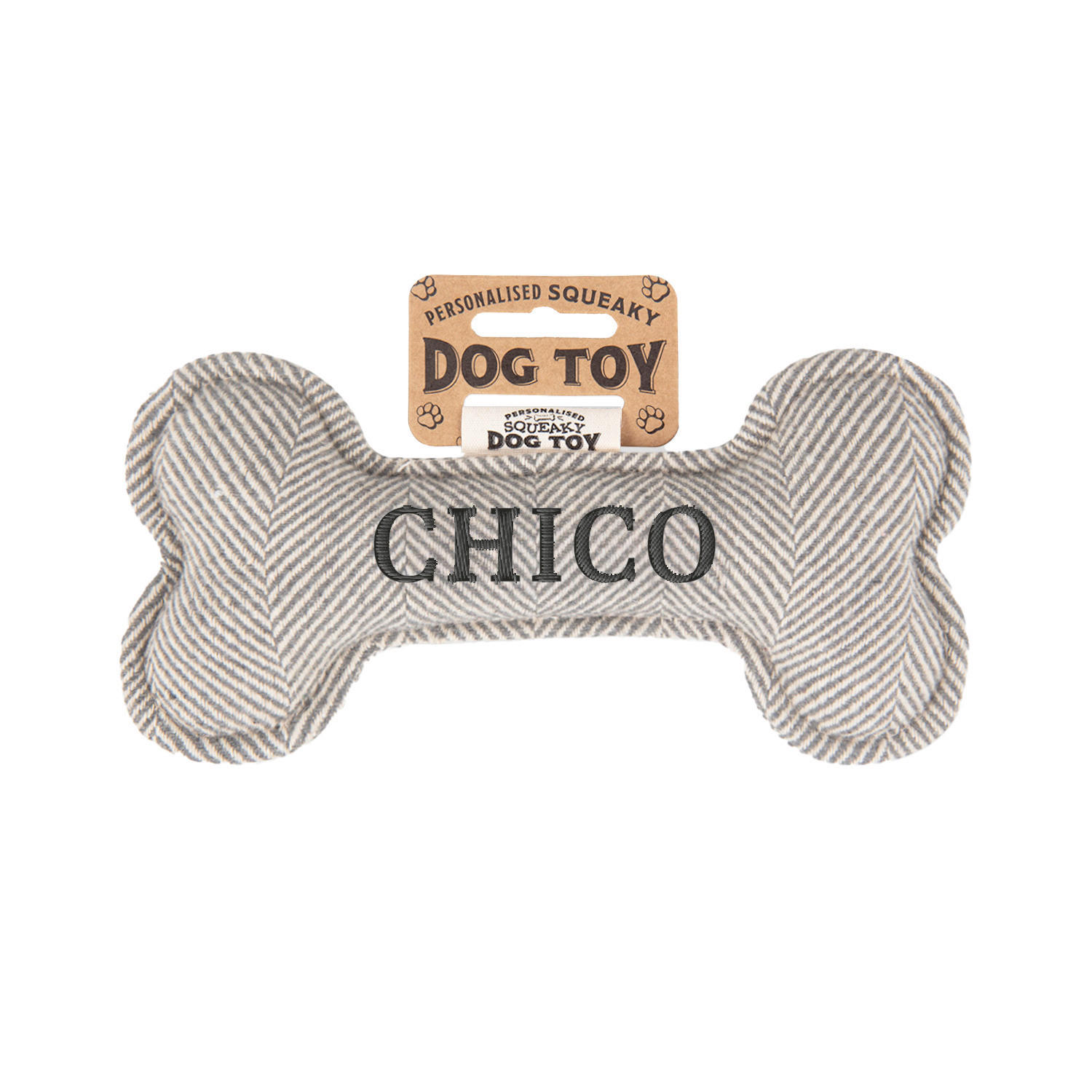 HUNDESPIELZEUG - Grau, Trend, Textil (20/4/10cm)