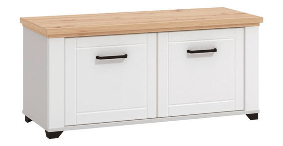 GARDEROBE 4-teilig  in 175/194,5/41 cm  - Weiß/Eiche Artisan, Basics, Holzwerkstoff (175/194,5/41cm) - Carryhome