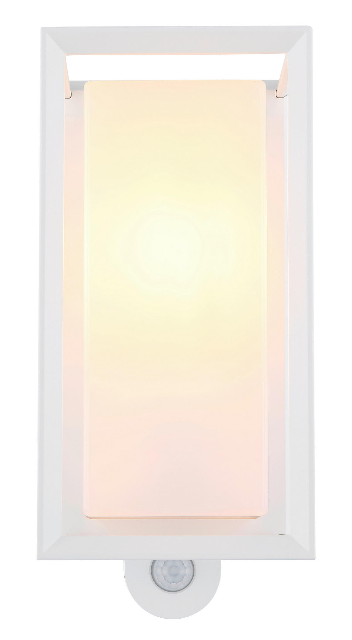 ZUNANJA SVETILKA     13/12,2/28 cm          - bela, Konvencionalno, kovina/umetna masa (13/12,2/28cm) - Globo