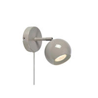 WANDLEUCHTE POP 10/14/18,5 cm   - Hellgrau, Design, Metall (10/14/18,5cm) - Markslöjd