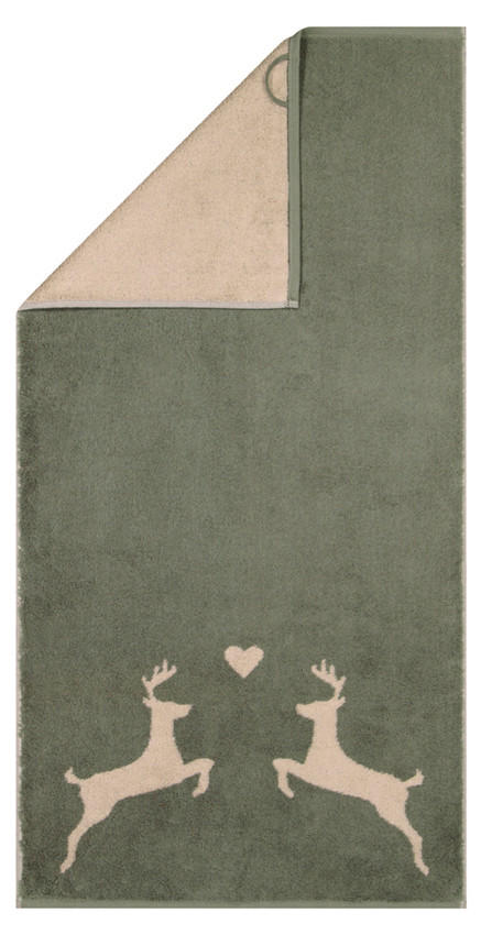 GÄSTETUCH Grau 30/50 cm  - Grau, Basics, Textil (30/50cm) - Cawoe
