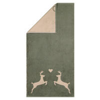 GÄSTETUCH Grau 30/50 cm  - Grau, Basics, Textil (30/50cm) - Cawoe