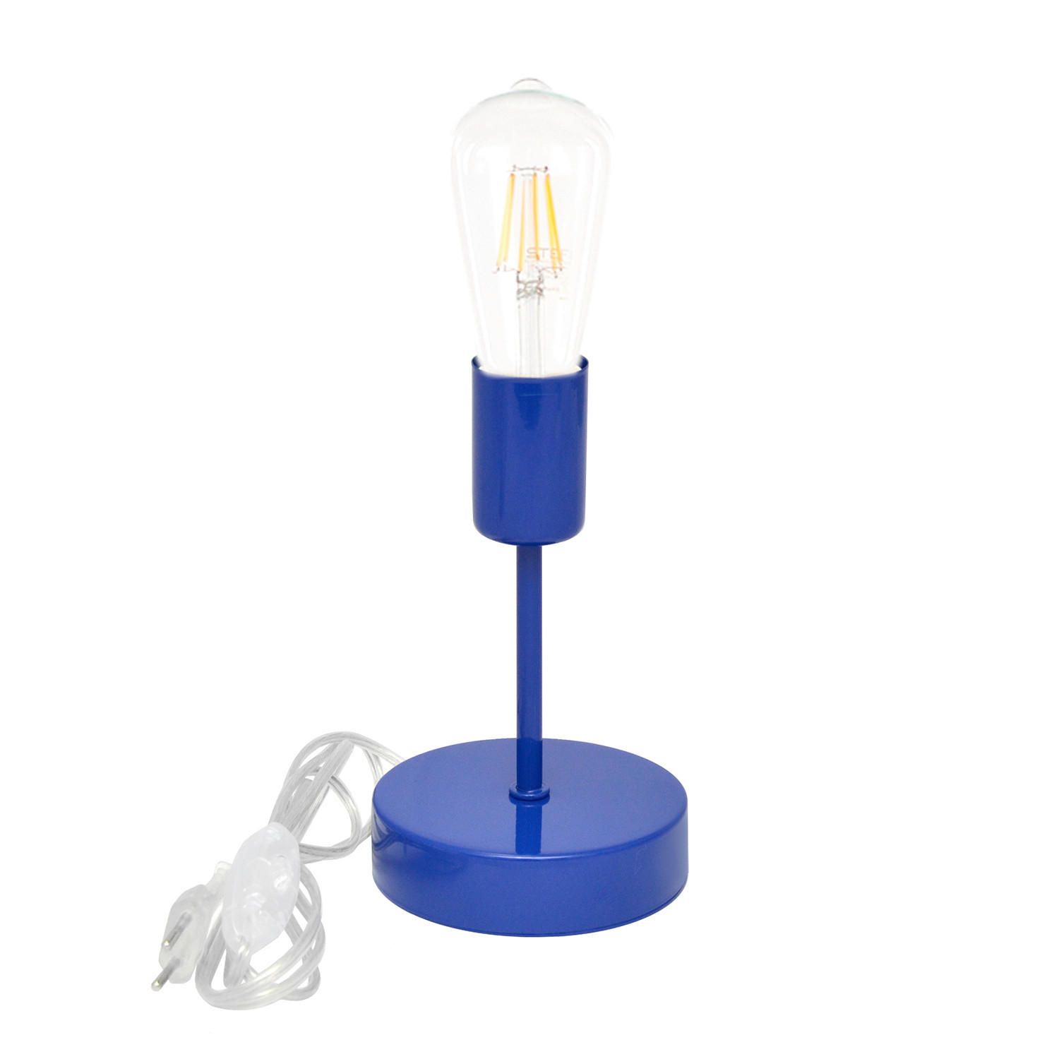 XXXLutz Tischleuchte Blau 18 cm