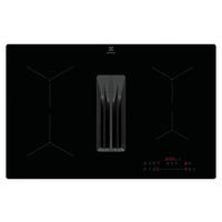 KOCHFELD-DUNSTABZUG-KOMBI KCC81410CK  - Schwarz, Basics, Glas (80/22,5/51cm) - Electrolux