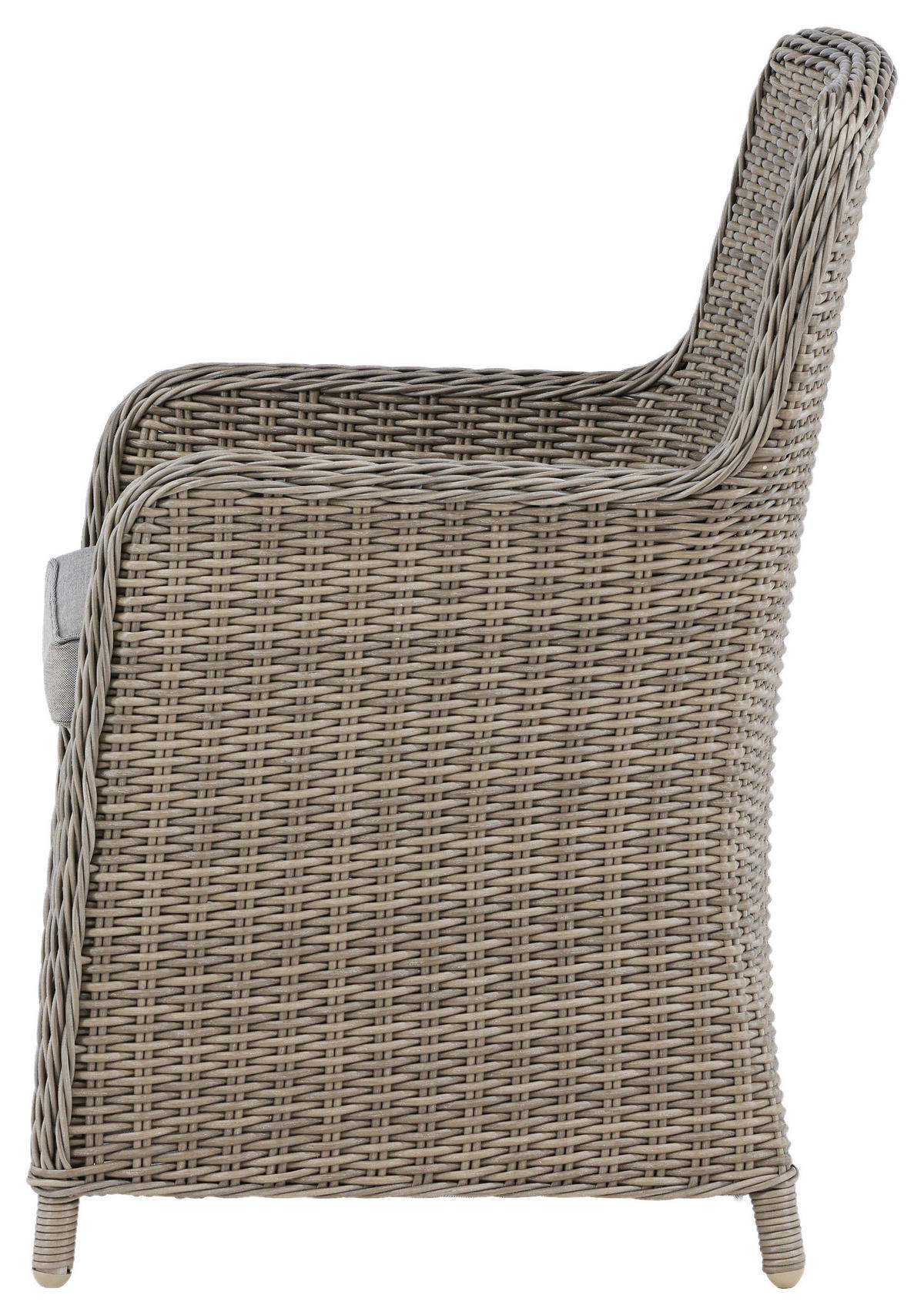 GARTENSTUHL-SET Stahl Braun  - Braun, KONVENTIONELL, Kunststoff/Textil (62/94/66cm) - Gardenson