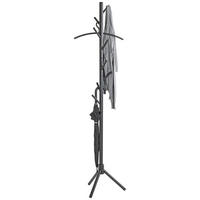 KLEIDERSTÄNDER in Schwarz 43/174/43 cm   - Schwarz, KONVENTIONELL, Holz (43/174/43cm)