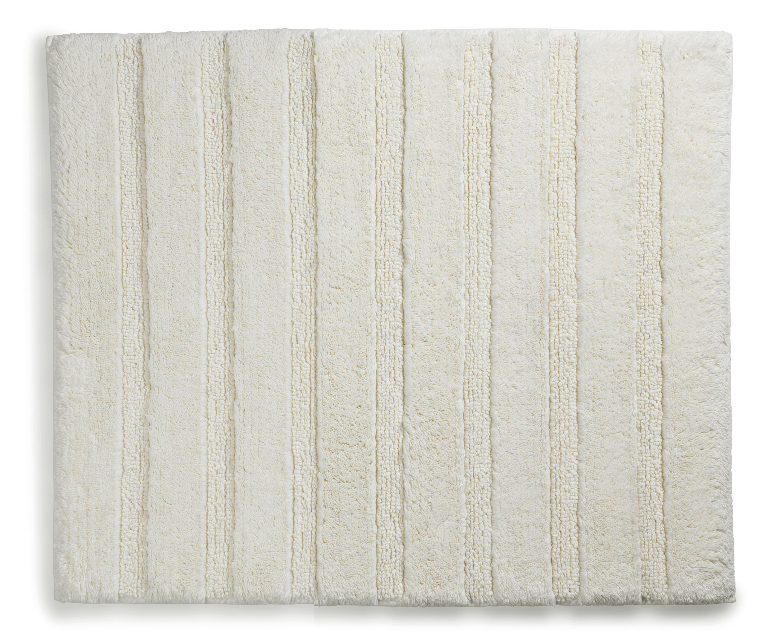 BADEMATTE Weiß  - Weiß, KONVENTIONELL, Textil (65/55/1,6cm) - Kela
