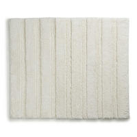 BADEMATTE Weiß  - Weiß, KONVENTIONELL, Textil (65/55/1,6cm) - Kela