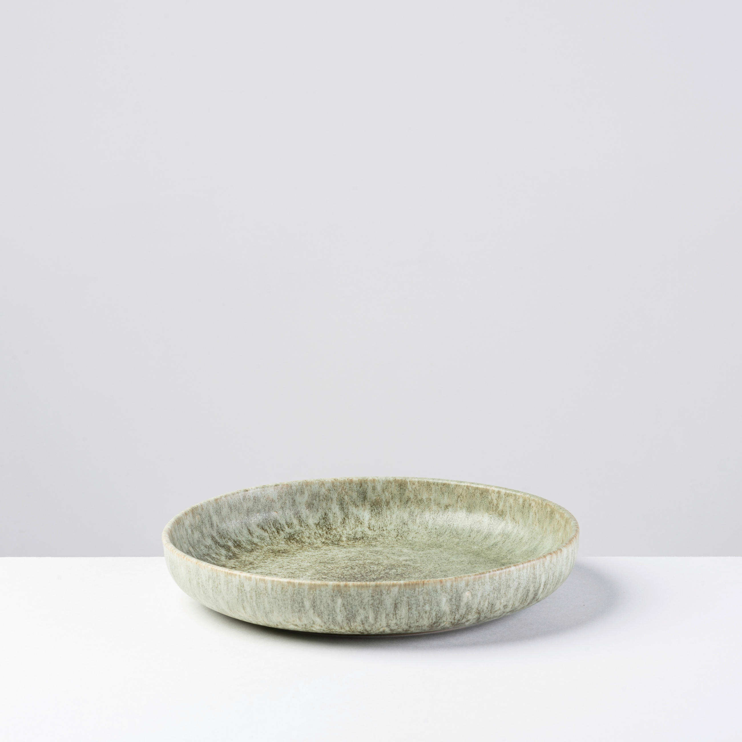 SUPPENTELLERSET MOOS´N´STEIN 4-teilig  - Grün, Basics, Keramik (21,8/4cm) - Gipfelstück