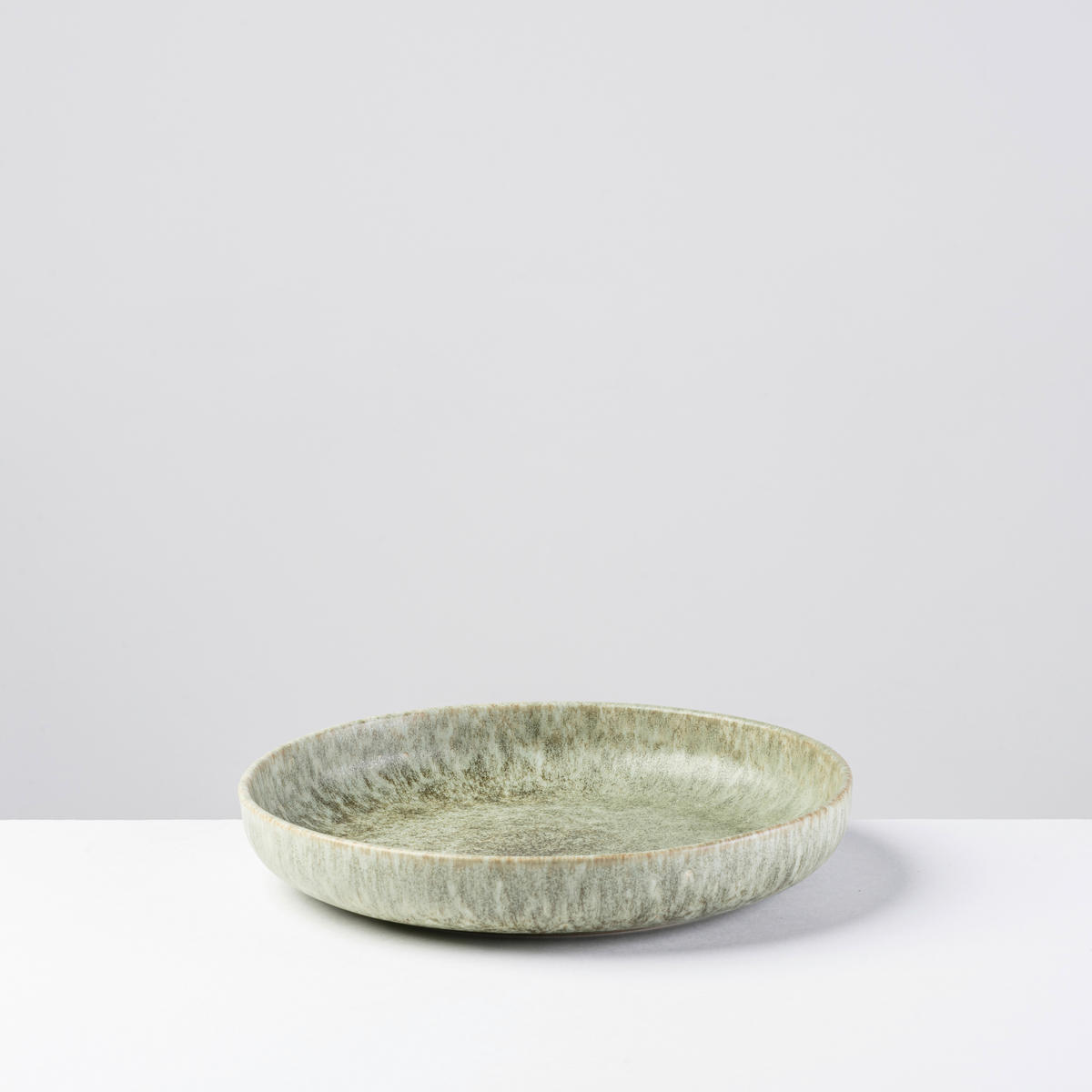 SUPPENTELLERSET MOOS´N´STEIN 4-teilig  - Grün, Basics, Keramik (21,8/4cm) - Gipfelstück