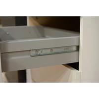SCHWEBETÜRENSCHRANK 270/208/64 cm 3-türig Beige, Greige  - Greige/Beige, MODERN, Glas/Holzwerkstoff (270/208/64cm) - MID.YOU