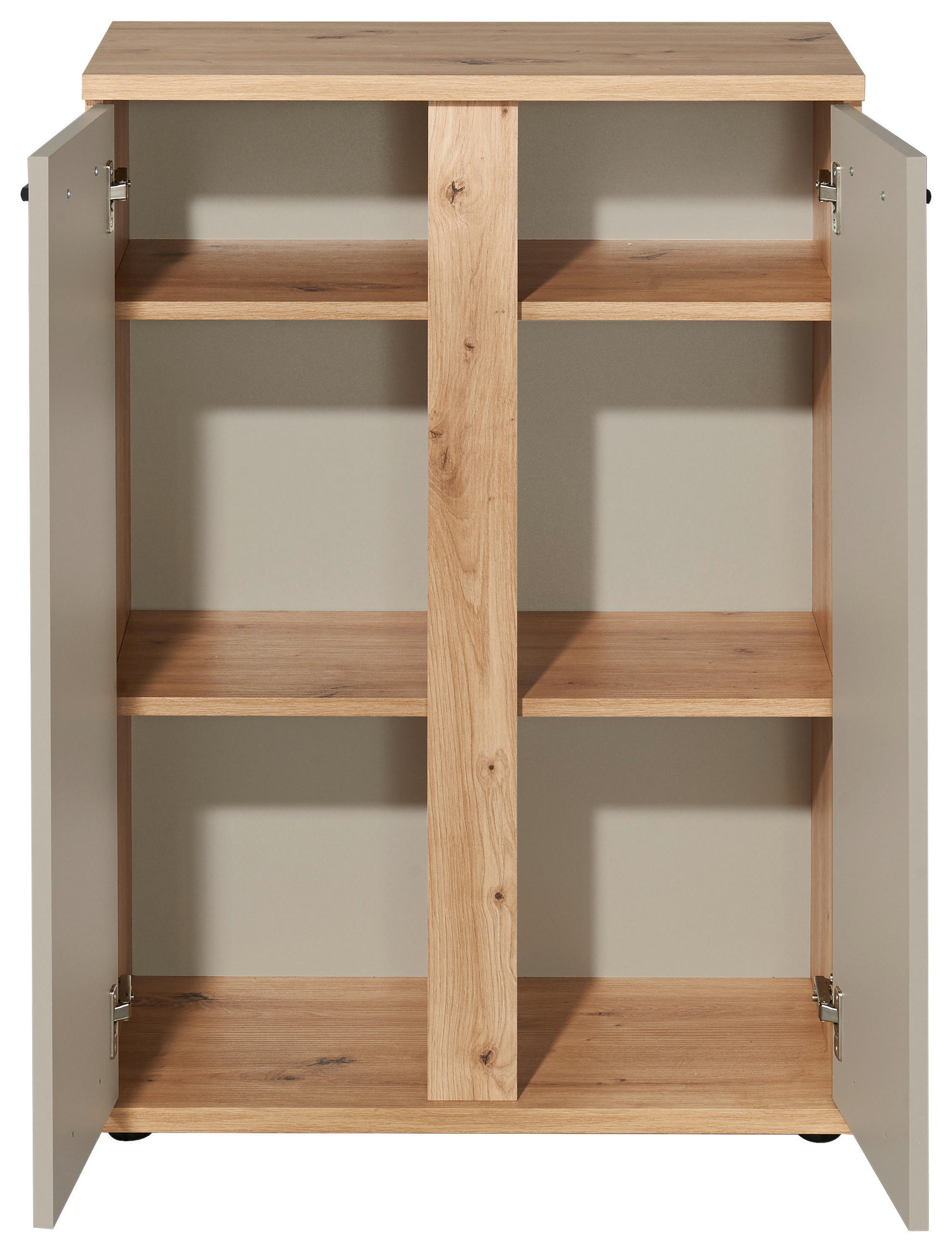 Thumbnail - Mid.you Aktenschrank, Kaschmir, Eiche Artisan, Holzwerkstoff, 2 Fächer, 68x95x38 cm, Beimöbel erhältlich, Arbeitszimmer,...