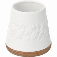 WINDLICHT - Weiss, Basics, Keramik (7,7/7,7/9,2cm) - Räder