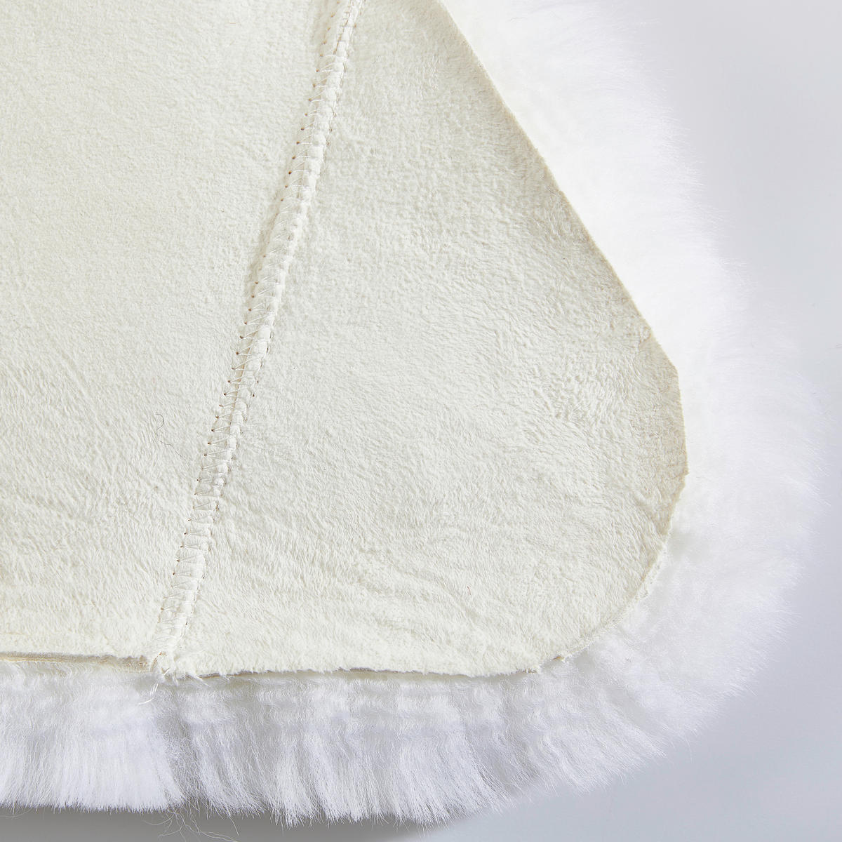 OVČÍ KOŽEŠINA, 60/90 cm, bílá - bílá, Trend, kožešina (60/90cm) - Linea Natura