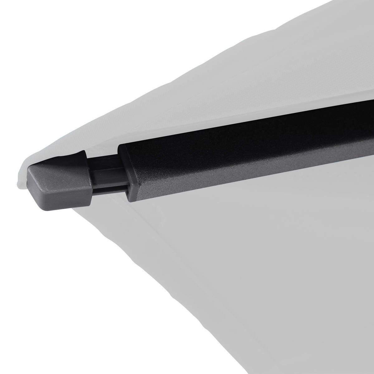 SONNENSCHIRM  300/300 cm  - Anthrazit/Grau, KONVENTIONELL, Textil/Metall (300/300cm) - Siena Garden