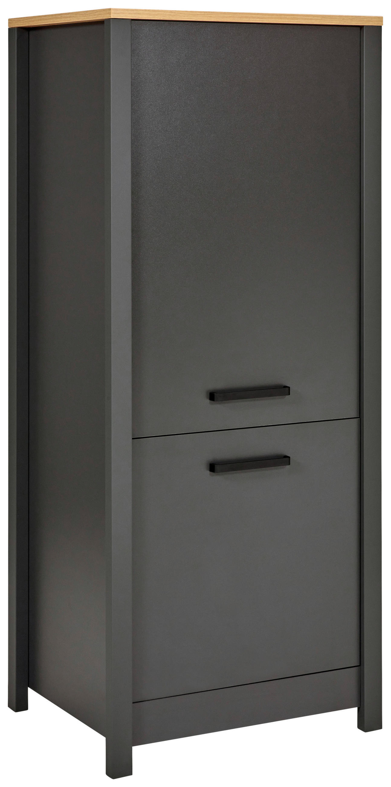 ELEMENT ZA UGRADBENE UREĐAJE    - hrast Artisan/antracit, Moderno, drvni materijal/metal (70/167/60cm) - home24