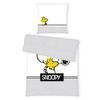 JUGENDBETTWÄSCHE Snoopy 135/200 cm  - Weiß, Design, Textil (135/200cm) - Herding