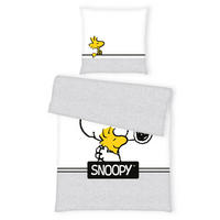 JUGENDBETTWÄSCHE Snoopy 135/200 cm  - Weiß, Design, Textil (135/200cm) - Herding
