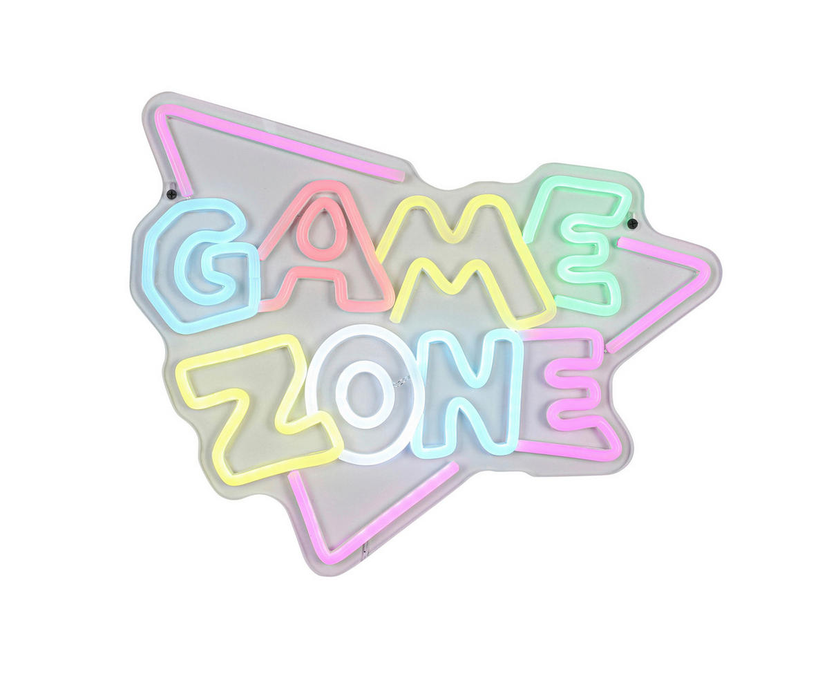 LED FALILÁMPA - áttetsző/fehér, Trend, műanyag (40/32/1,6cm) - Boxxx