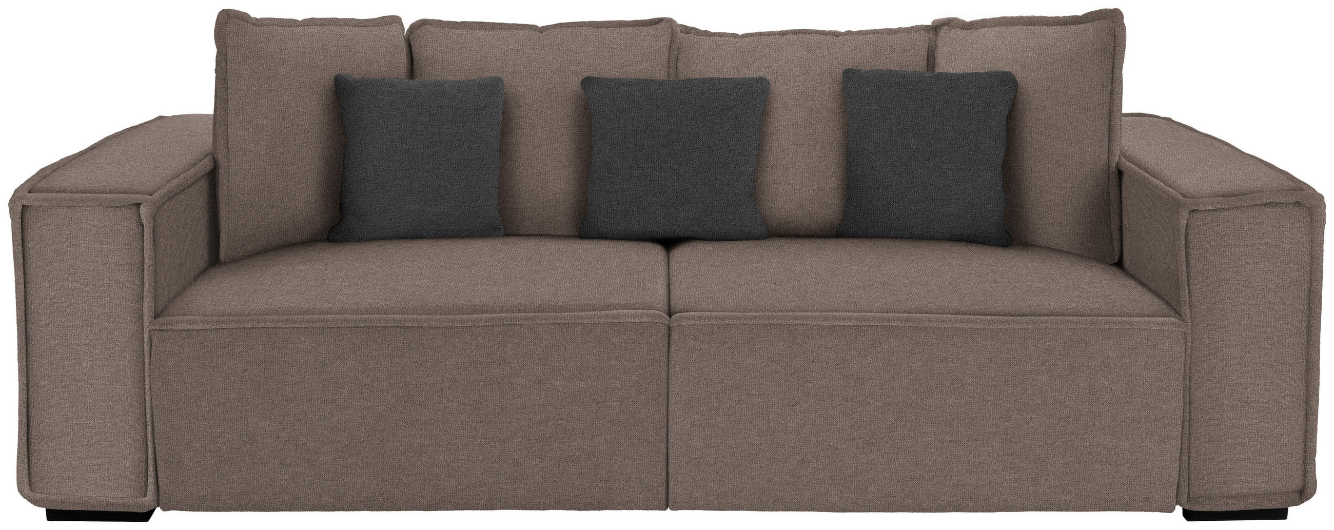 Mid.you Bigsofa Taupe 244x62x117 cm