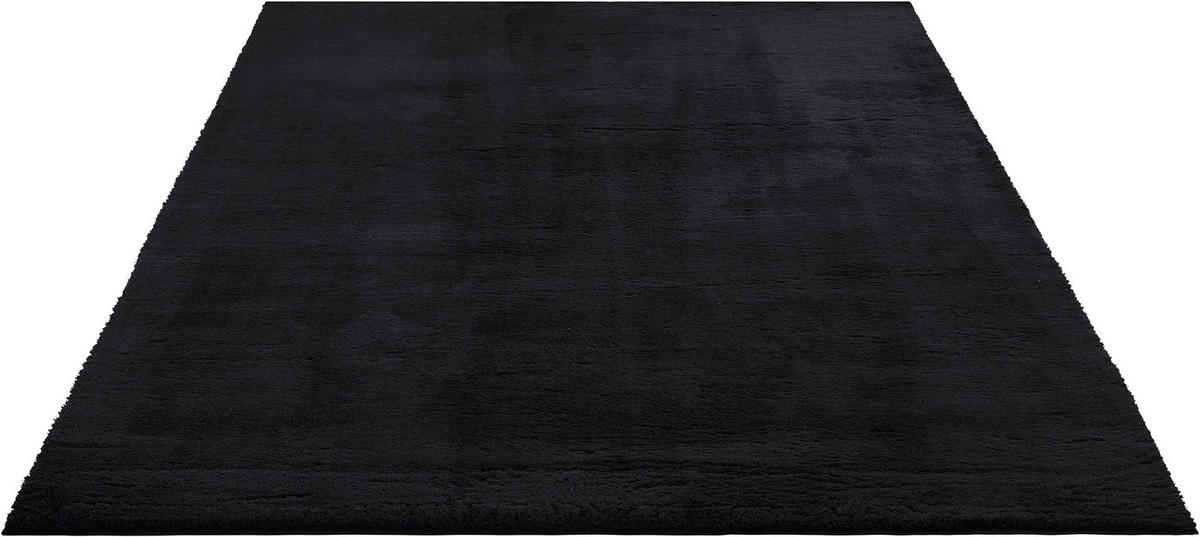 WEBTEPPICH Wohnzimmer 240/340 cm Fiona Schwarz rechteckig  - Schwarz, KONVENTIONELL, Textil (240/340cm) - Novel
