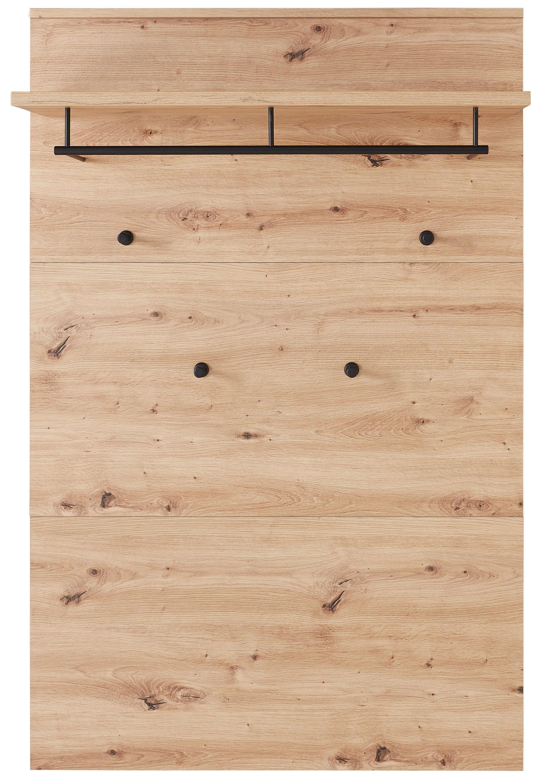 Voleo Garderobenpaneel Eiche Artisan 84.2x129.6x29.6 cm
