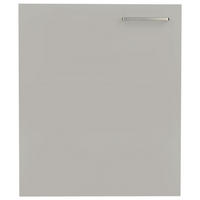 KÜCHENSCHRANKFRONT 60/72/1,9 cm  in Grau  - Edelstahlfarben/Grau, MODERN, Holzwerkstoff/Metall (60/72/1,9cm) - Nobilia